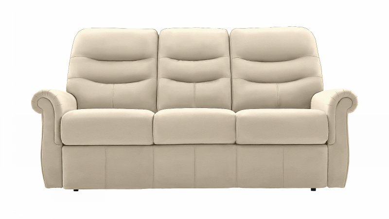 G Plan Upholstery - Holmes Leather Small 3 Seater Sofa